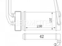 Calorifer incalzire Ford TRANSIT bus (T_ _) 1985-1992 #4 06052003