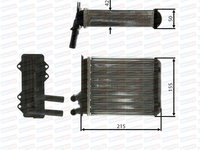 Calorifer incalzire habitaclu BA0813000397 chrysler voyager grand voyager III IV ⭐⭐⭐⭐⭐
