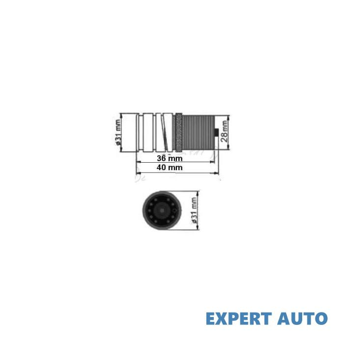 Camera marsarier / fata 12v cod: 587ir-n