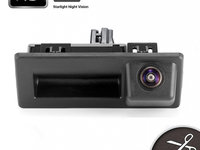 Camera marsarier HD, unghi 170 grade cu StarLight Night Vision VW Golf 7.5, Polo MK6, Tiguan, Touran, T6, Caddy - FA8032