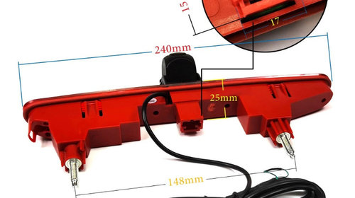 Camera marsarier stop frana Citroen Berlingo Peugeot Partner 2 2008-2016