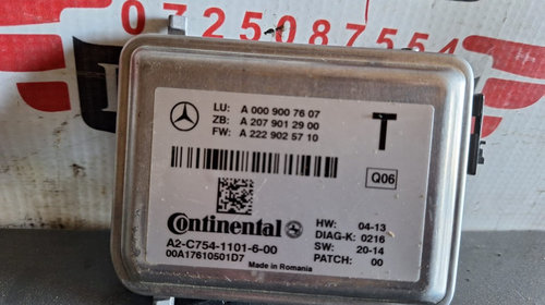 Camera parbriz A0009007607 Mercedes Benz Clasa A (W176) 2.2 CDI 170 cai