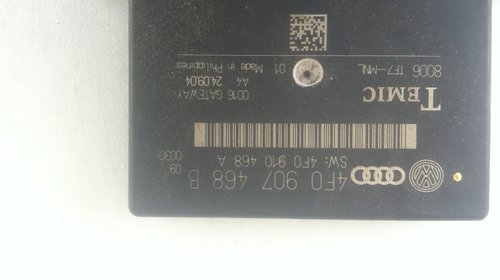 Can gateway Audi A6 4F 4F0907468B 4F0 907 468 B 4F0910468A 4F0 910 468 A