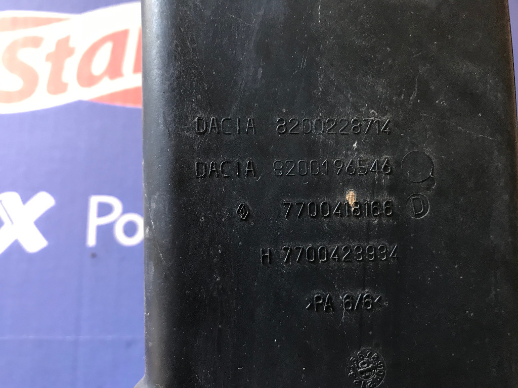 Canistra carbon dacia logan 1 1.4 mpi 20