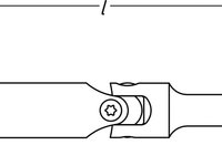 Cap chei tubulare cu articulatie bujii incandescente 4760 2 HAZET pentru Audi A3