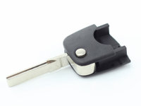 Cap cheie briceag pentru VW cu lamela si cip ID48 model rotunjit