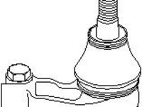 Cap de bara OPEL MONZA E (39_, 49_), OPEL KADETT E Cabriolet (43B_), OPEL KADETT E combi (35_, 36_, 45_, 46_) - TOPRAN 200 383