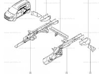 Cap lonjeron spate stanga Renault Dokker