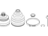 Cap planetara AUDI A4 (8E2 B6) TOPRAN 111 727