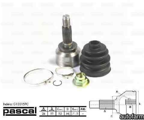 Cap planetara KIA PRIDE DA Producator PASCAL G13015PC