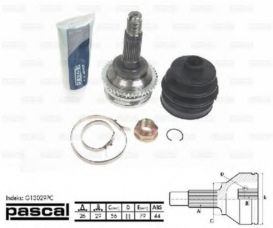 Cap planetara MAZDA PREMACY CP PASCAL G13029PC PieseDeTop