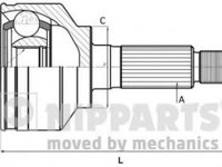 Cap planetara MITSUBISHI MIRAGE III hatchback (C5_ - C8_) (1988 - 1991) NIPPARTS J2820504