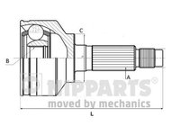 Cap planetara N2821042 NIPPARTS pentru Nissan X-trail Nissan Dualis Nissan Qashqai