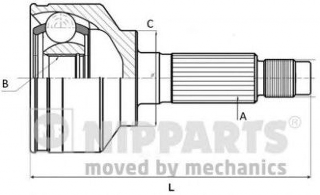 Cap planetara SSANGYONG REXTON GAB NIPPARTS N2820400