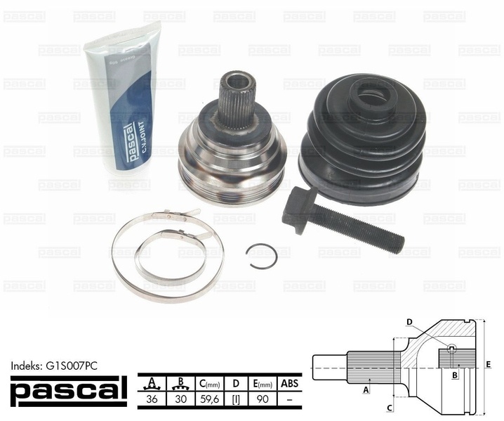 Cap planetara VW PASSAT Variant (3C5) PASCAL G1S007PC