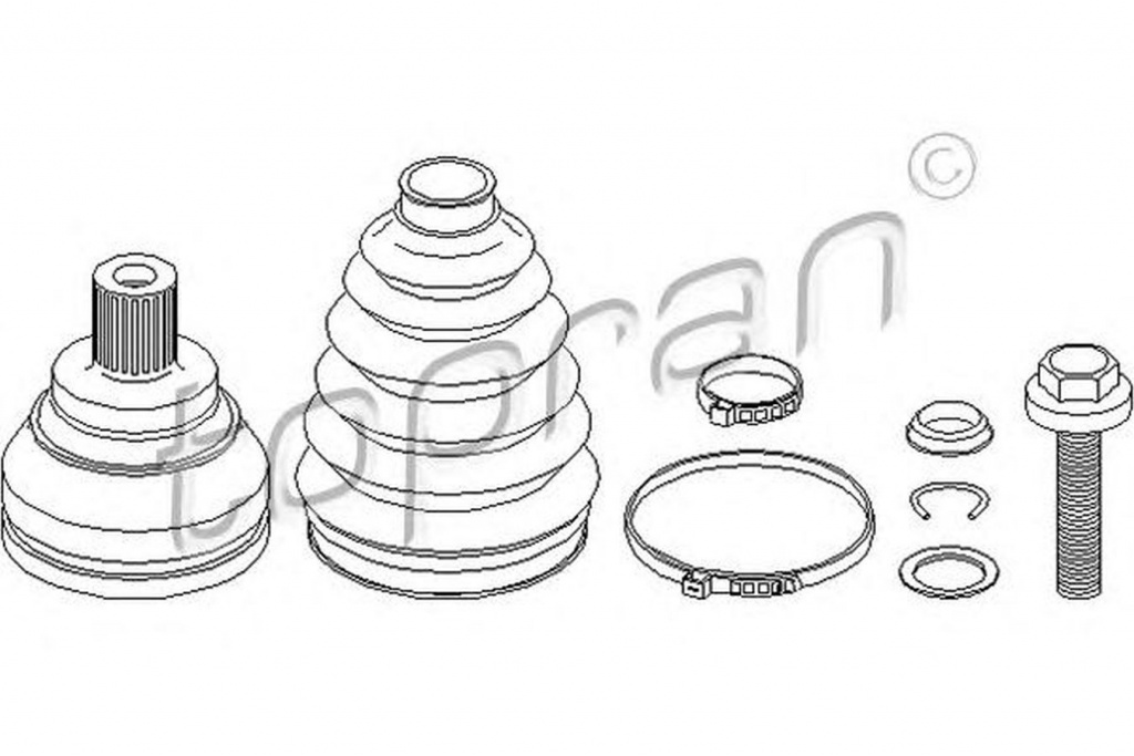 Cap planetara VW PASSAT Variant 3C5 TOPRAN 110805
