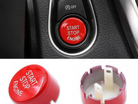 Capac Buton Start-Stop Compatibil Bmw Seria 6 F06 2011→ SSV-8006 Rosu