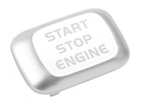 Capac Buton Start-Stop Compatibil Volvo V60 2010-2018 SSV-8037 Argintiu