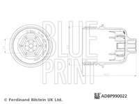 Capac carcasa filtru ulei ADBP990022 BLUE PRINT