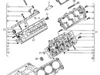 Capac chiulasa dreapta 2.7 TDI Audi A4 B8 CGKA 2009 2010 2011 2012 OEM 059103470R