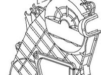 Capac distributie fata superior Opel Corsa D 1.7 original GM