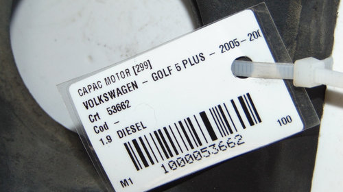 Capac motor Volkswagen Golf 5 Plus