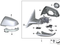 Capac oglinda BMW SERIES 1 (F40) 19- BMW SERIES 2 (F44) GRAN COUPE 19-