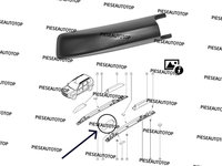 Capac ornament bara longitudinala stanga fata Dacia Duster NOU 738839995R OE