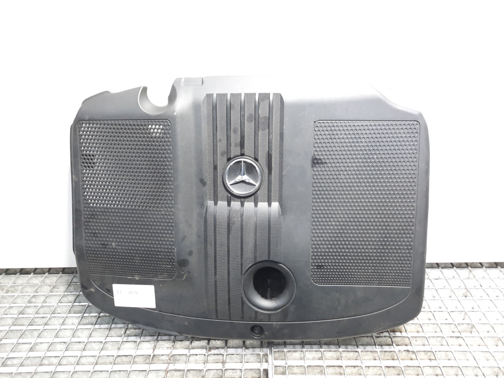 Capac protectie motor cu sigla, cod A6510102767, Mercedes Clasa E T-Model (S212), 2.2 cdi, OM651924