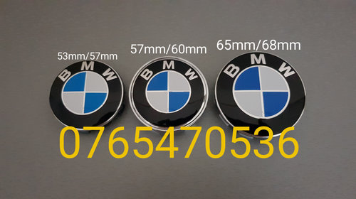 Capace embleme roti jante aliaj BMW Seria 1 3 4 5 6 7 X1 X3 X4 X5 X6