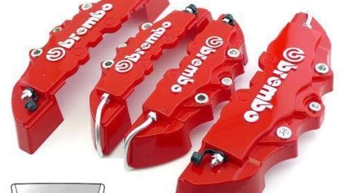 Capace Etriere BREMBO 3D dedicat Dacia(SET 4 BUC FATA+SPATE)