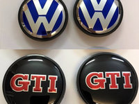 Capace jante aliaj Volkswagen GTI diametru 65* 56 mm set 4 buc cod 3B7 601 171