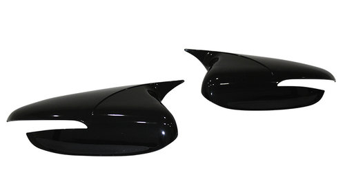 Capace oglinda tip BATMAN compatibile Kia Ceed / Pro Ceed negru lucios BAT10035