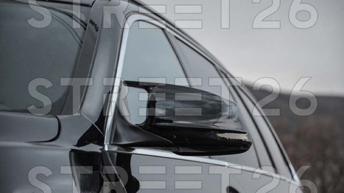 Capace oglinzi compatibil cu BMW Seria 5 F10 F11 Non-LCI (2010-2013) M Design Negru Lucios