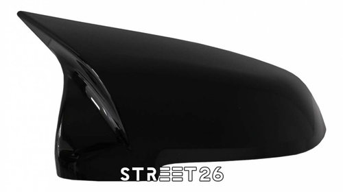 Capace oglinzi compatibile cu BMW Seria 7 F01 F02 F03 LCI (2012-2016) M Design Negru Lucios