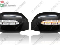 CAPACE OGLINZI CU LED TOYOTA LAND CRUISER FJ100 1998-2007 BLK