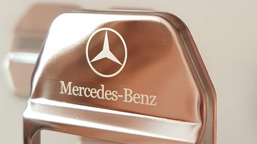 Capace ornament protecție incuietoare usi cu logo Mercedes W204 W203