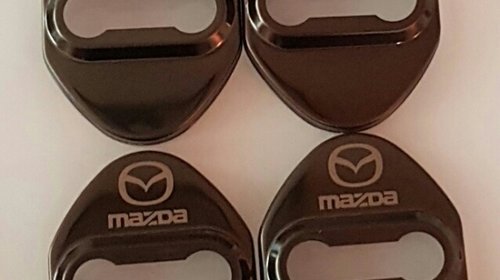 Capace protecție incuietoare usi cu logo Mazda