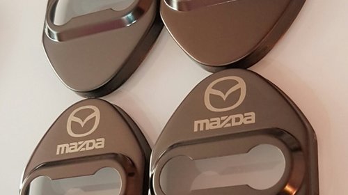 Capace protecție incuietoare usi cu logo Mazda