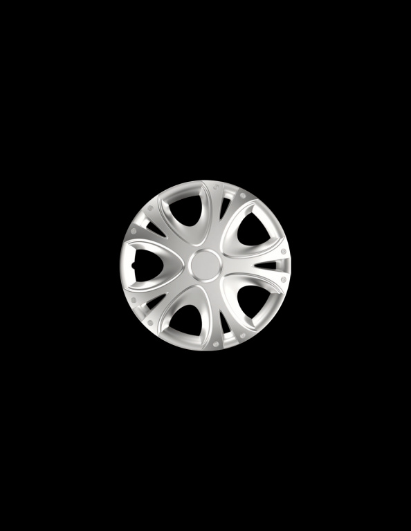 Capace roti auto Dynamic 4buc - Argintiu - 14'' VER1407
