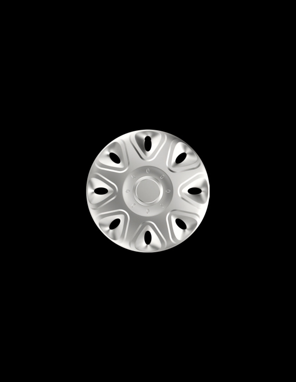 Capace roti auto Power 4buc - Argintiu - 14'' VER1412