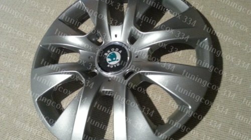 Capace Skoda r15 la set de 4 bucati cod 334