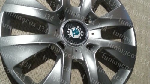 Capace Skoda r15 la set de 4 bucati cod 334