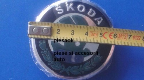 Capacele capace pentru jante de aliaj Skoda 60mm