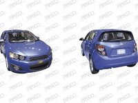 Capota CHEVROLET AVEO hatchback T300 PRASCO DW3283100