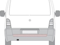 Capota portbagaj MERCEDES-BENZ VITO bus 638 BLIC 6015-00-3541173P