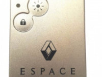 Carcasa cartela pentru Renault Espace 3 butoane