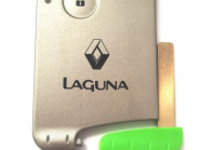 Carcasa cartela pentru Renault Laguna 2 butoane cu lamela
