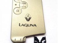 Carcasa cartela pentru Renault Laguna 3 butoane fara lamela