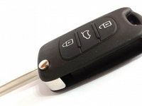 Carcasa cheie briceag completa pentru Hyundai 3 butoane cu electronica si cip